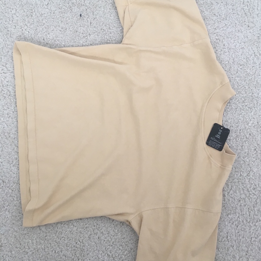 Urban outfitters Yellow mock neck tee